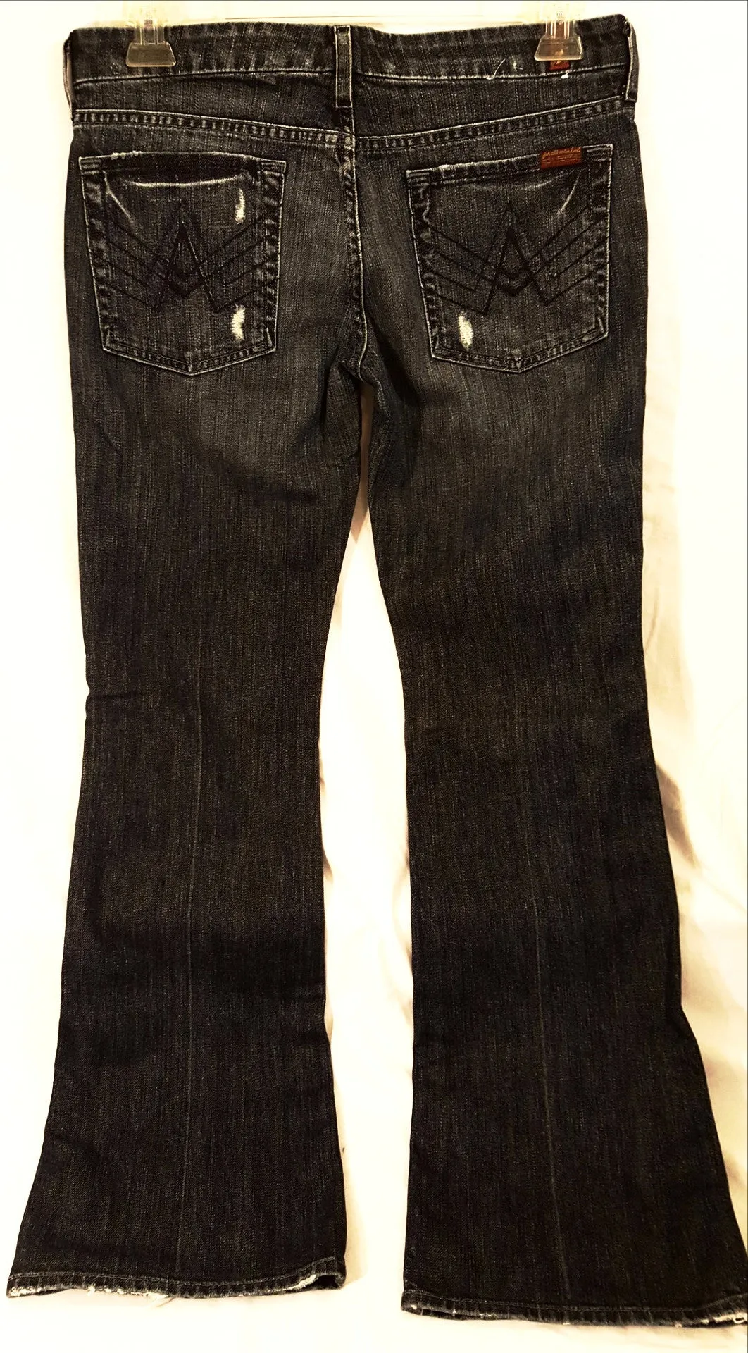 7 For All Mankind A Pocket Blue Jeans