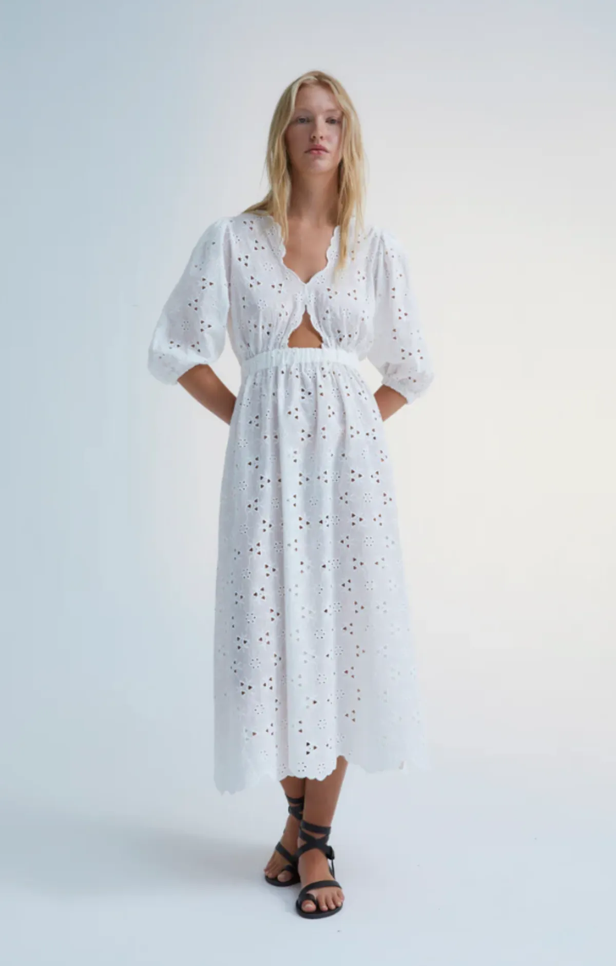 Abbott Dress - White