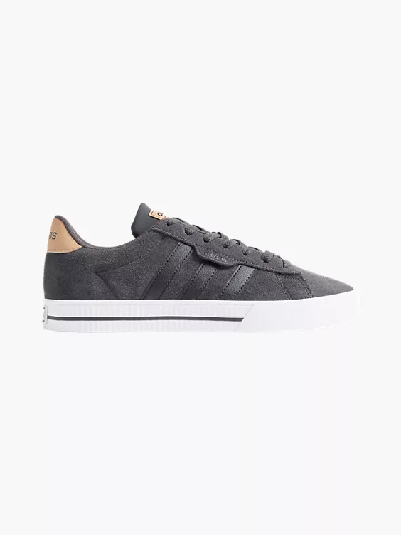 adidas  Daily 3.0 Black Lace Up Trainers