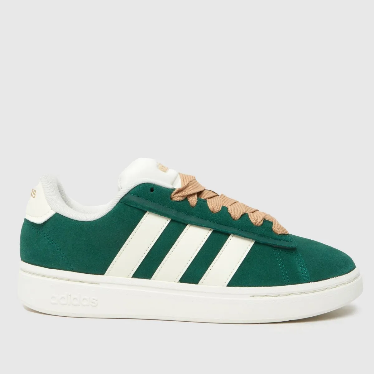 adidas grand court alpha 00s trainers in green