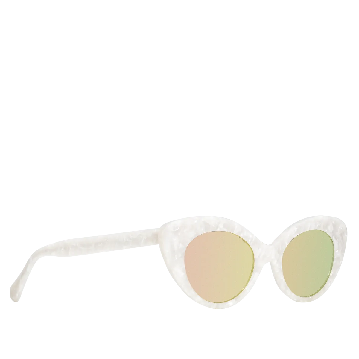 Agnes Sunglasses - White