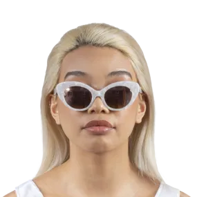 Agnes Sunglasses - White