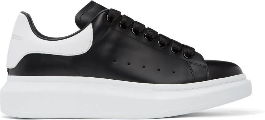 Alexander McQueen Black & White Oversized Sneakers