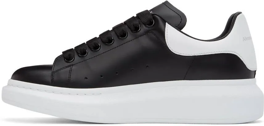 Alexander McQueen Black & White Oversized Sneakers