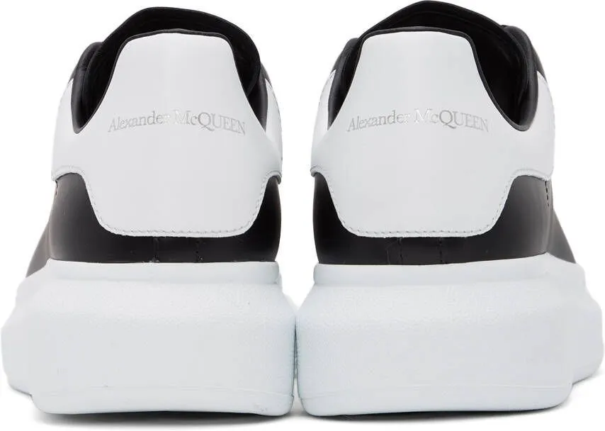 Alexander McQueen Black & White Oversized Sneakers