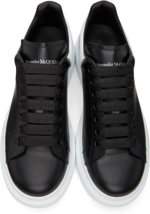 Alexander McQueen Black & White Oversized Sneakers