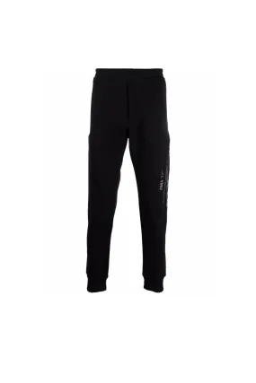 Alexander McQueen logo-print cotton track trousers