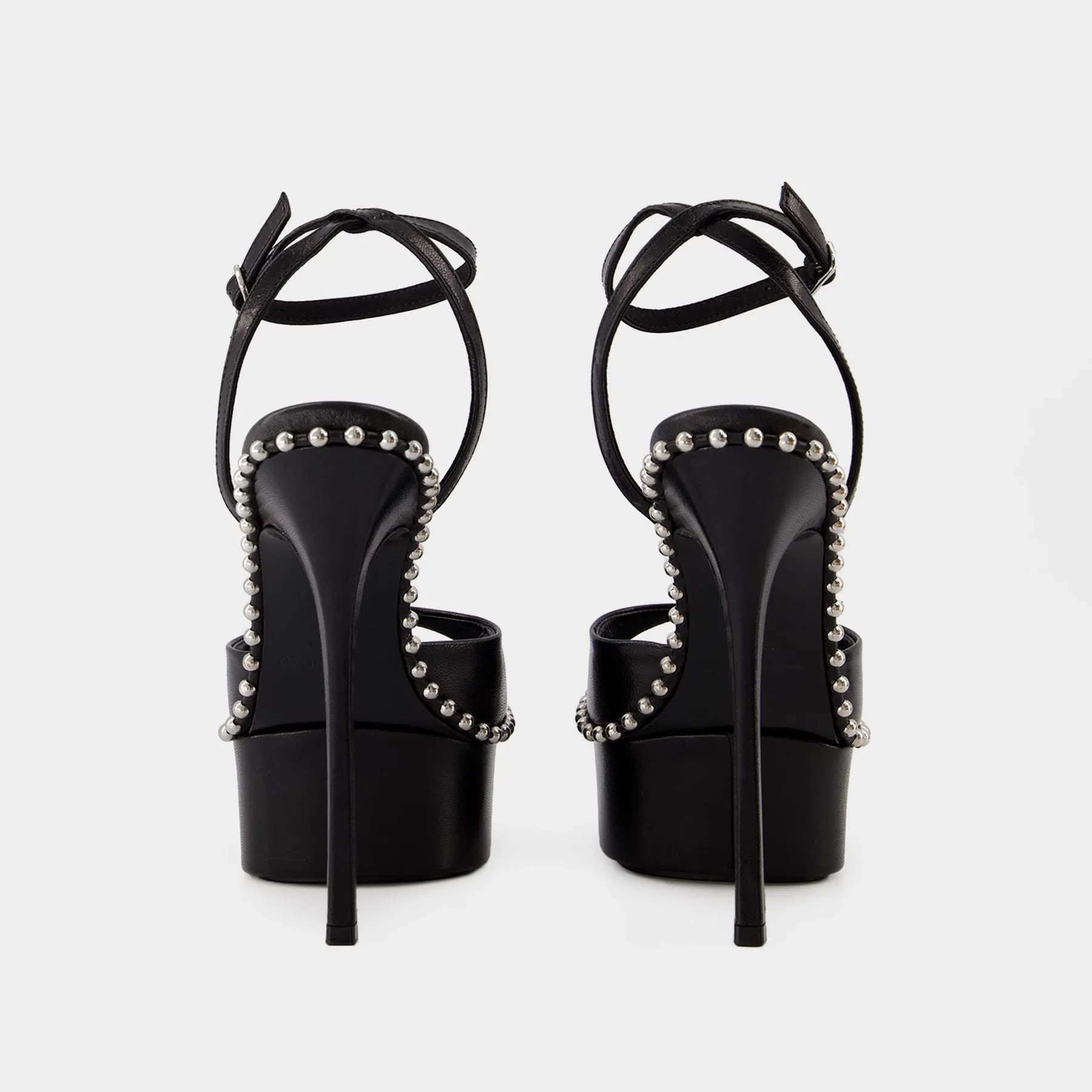 Alexander Wang  Nova 145 Sandals - Alexander Wang - Leather - Black