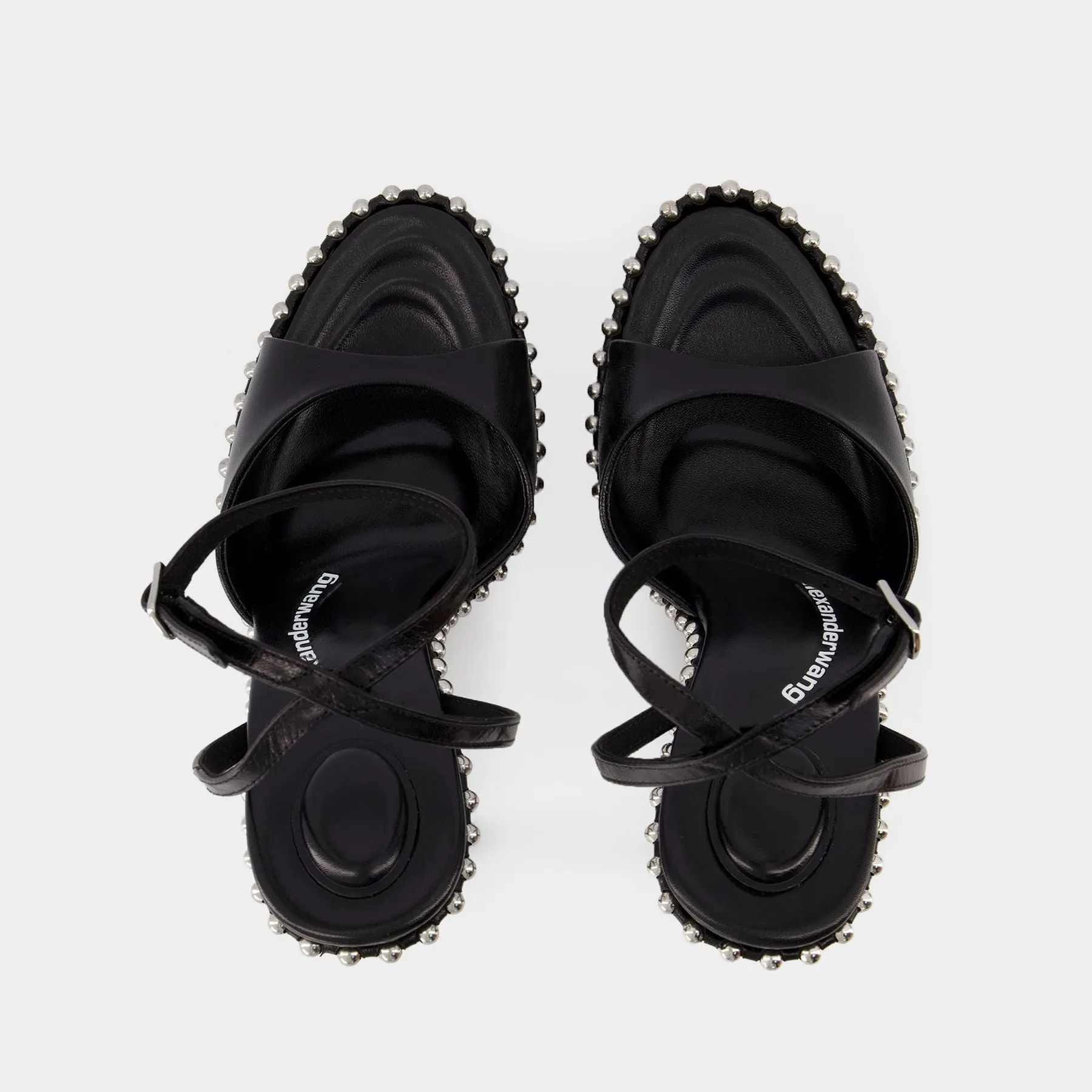 Alexander Wang  Nova 145 Sandals - Alexander Wang - Leather - Black