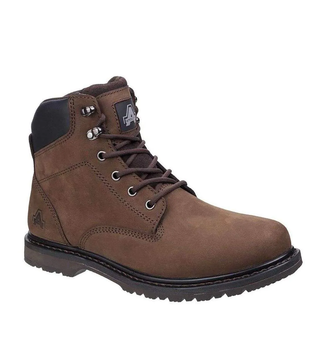 Amblers Mens Millport Lace Up Boot (Brown) - UTFS5899