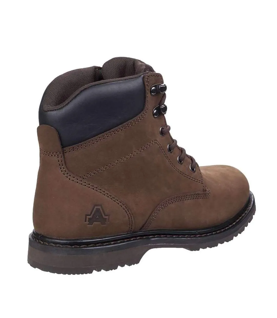 Amblers Mens Millport Lace Up Boot (Brown) - UTFS5899