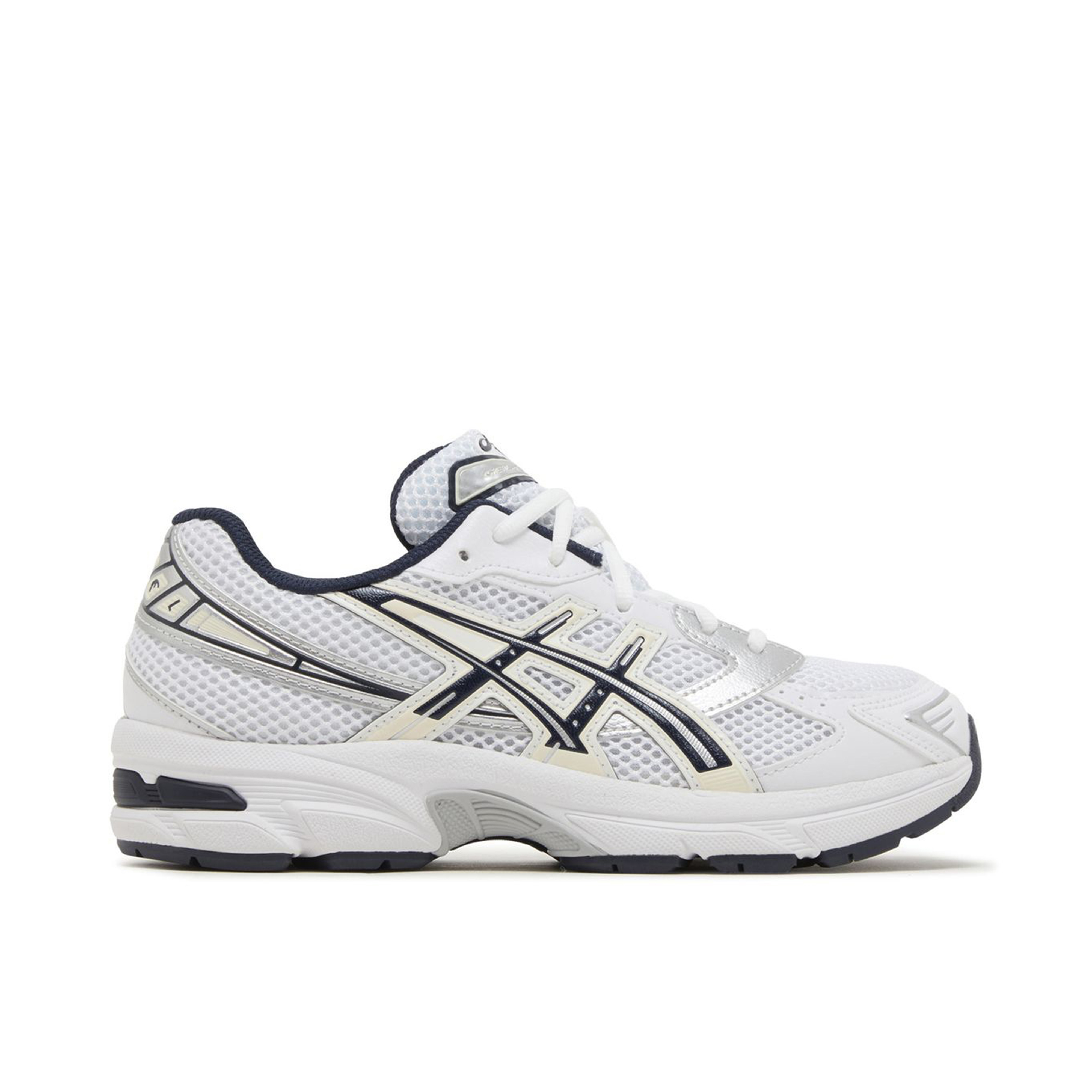 ASICS Gel-1130 White Midnight GS | 1204A163-101 | Laced