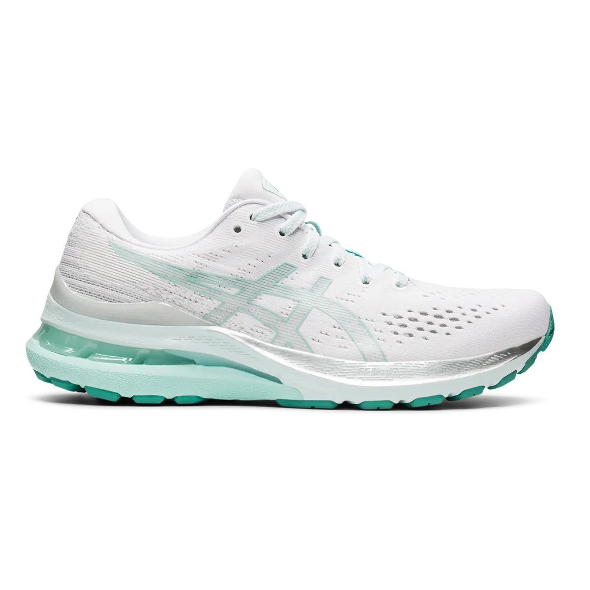 Asics Gel Kayano 28 - White - Oasis Green