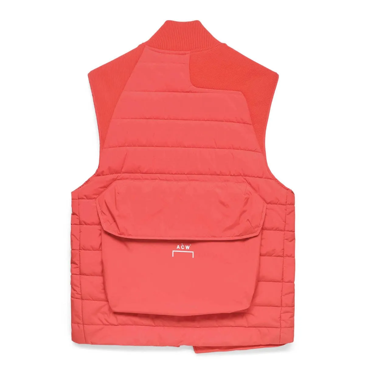 ASYMMETRIC PADDED VEST VOLT RED | Bodega