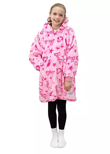 Barbie Boxfresh Hugzee - Wearable Hooded Fleece Blanket | Kaleidoscope