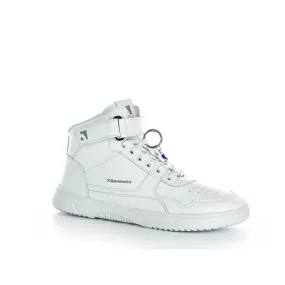 Be Lenka Barebarics Zing High Top All White barefoot ankle sneakers