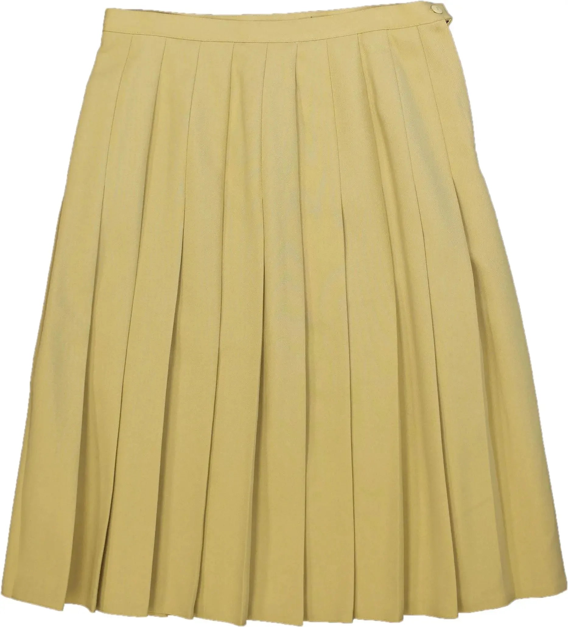 Beige Pleated Skirt | ThriftTale