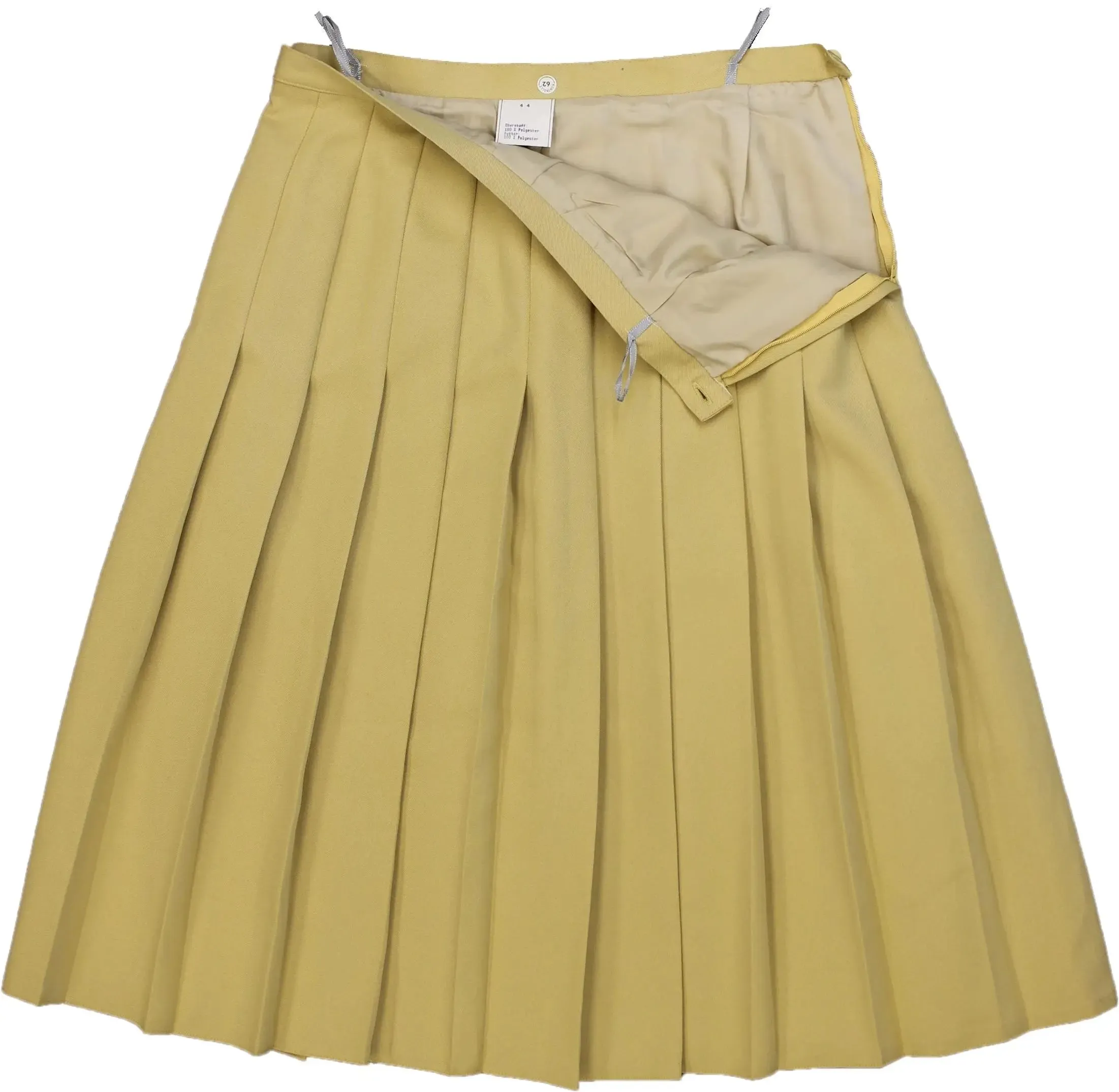 Beige Pleated Skirt | ThriftTale