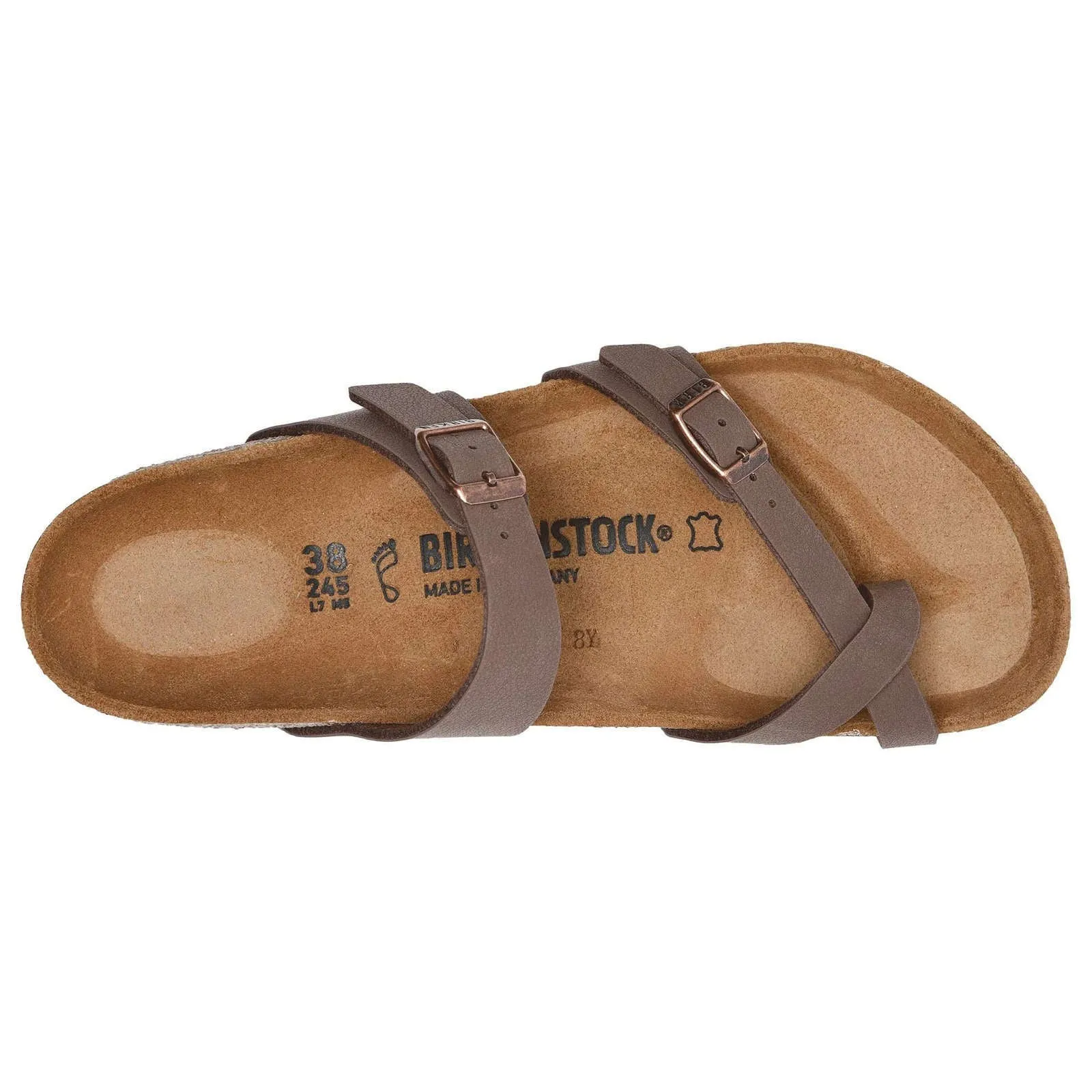 Birkenstock Unisex Sandals Mayari Mocca Casual Synthetic - UK 5.5