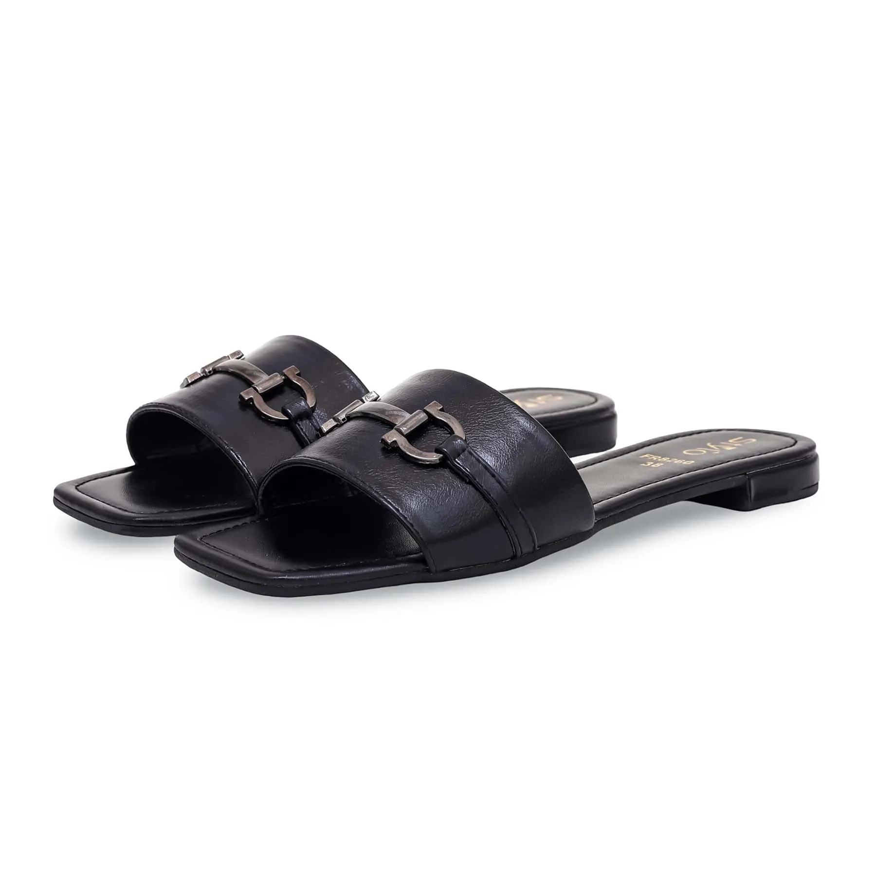 Black Formal Slipper FR8260