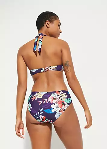 bonprix Floral Halterneck Bikini Set | Grattan