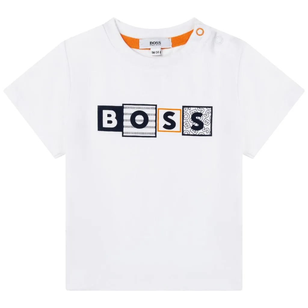 BOSS T SHIRT & LEGGINGS SET J98358