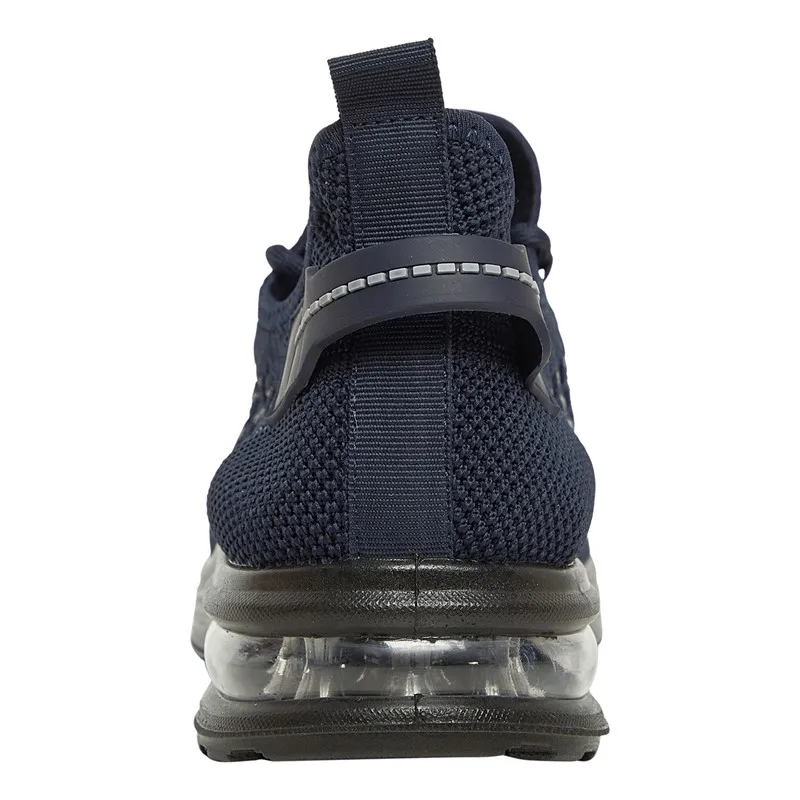 Brave Soul Mens Lakeside Bubble Trainers Navy/Black