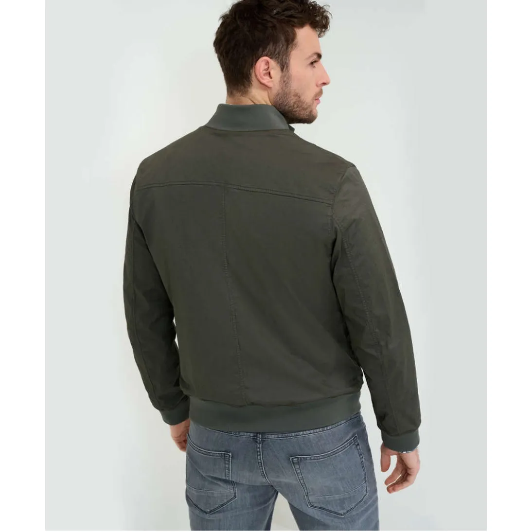 Brax Rico Ultralight Stretch Bomber Jacket 94-2078 Olive