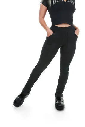 CAMP CARGO LEGGINGS (BLACK)