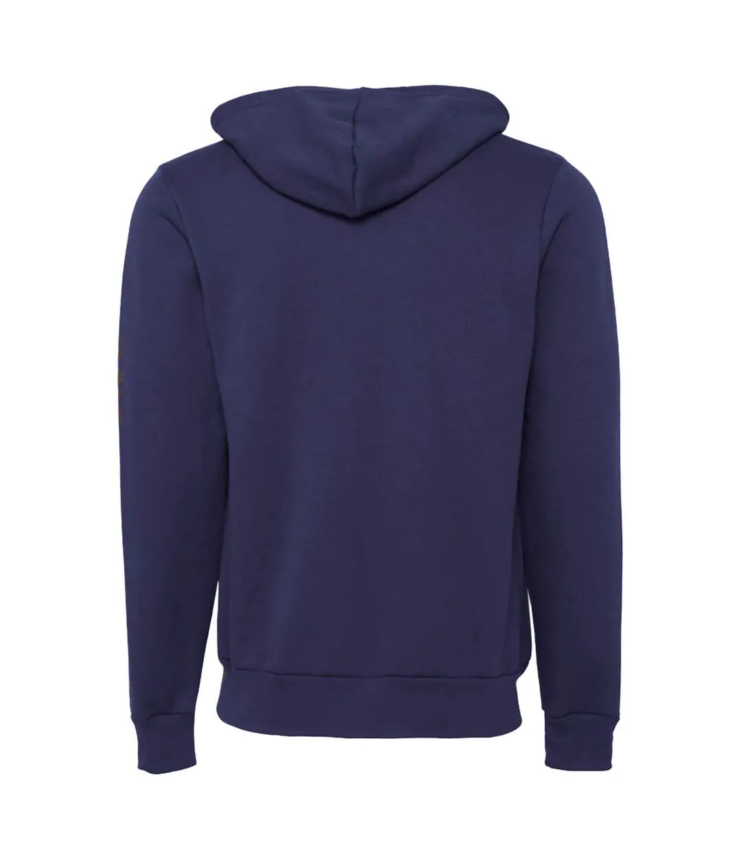 Canvas Unisex Zip-up Polycotton Fleece Hooded Sweatshirt / Hoodie (Navy Blue) - UTBC1337