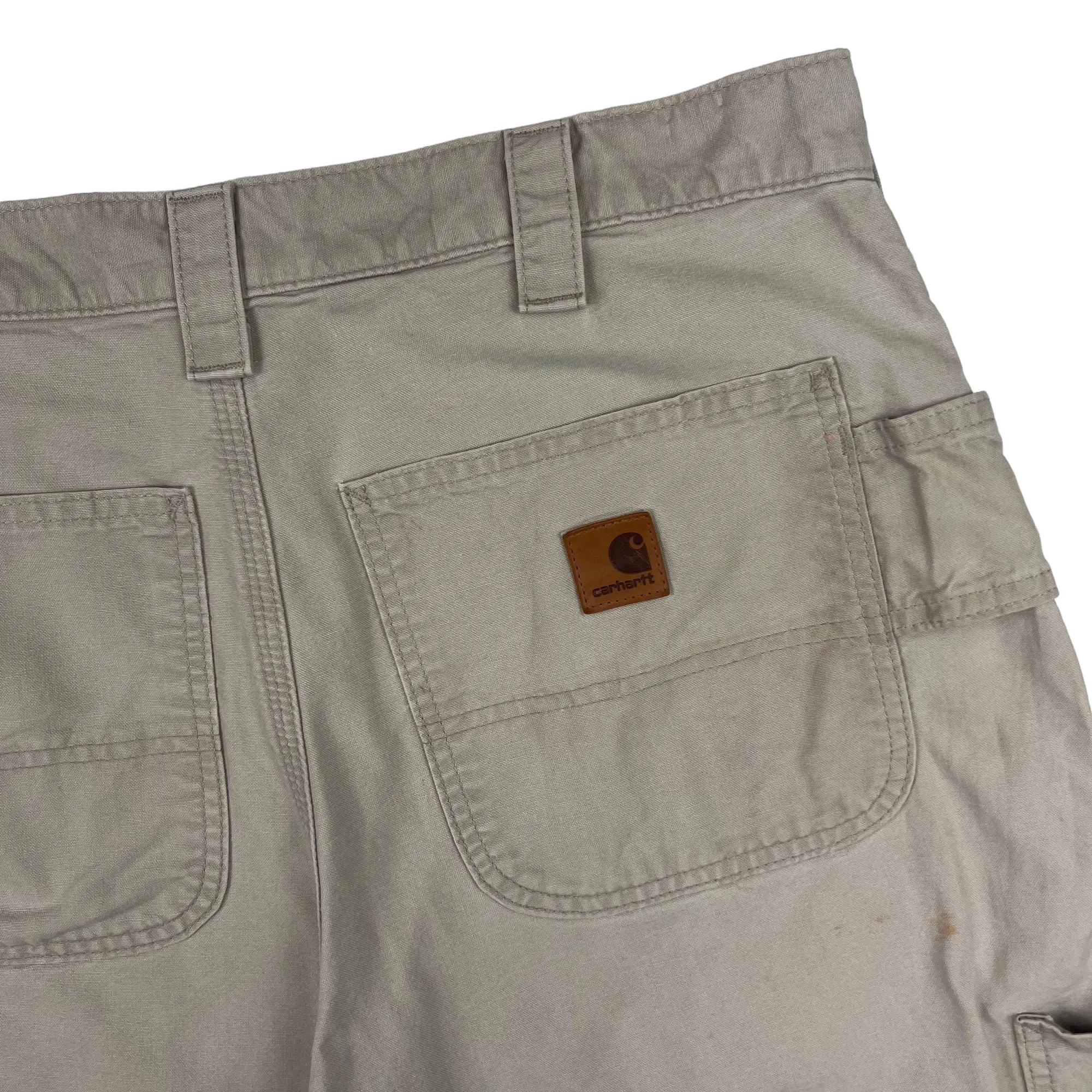 Carhartt Carpenter Cargo Workwear Shorts Ash Grey