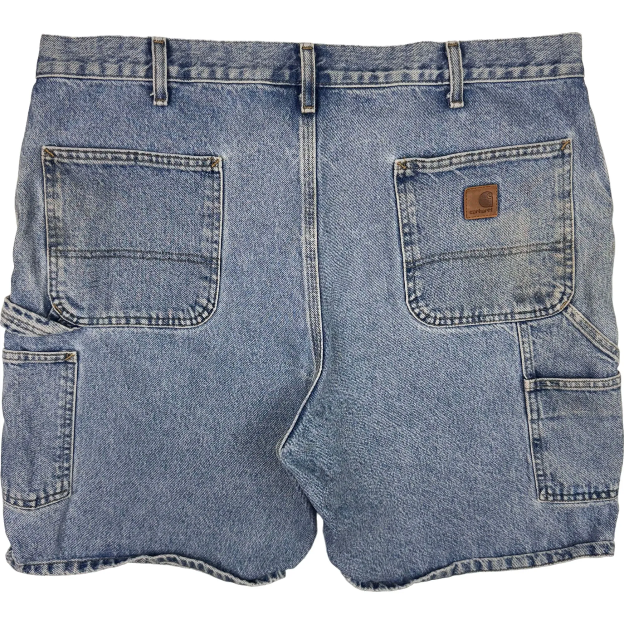 Carhartt Denim Workwear Shorts Jorts Blue