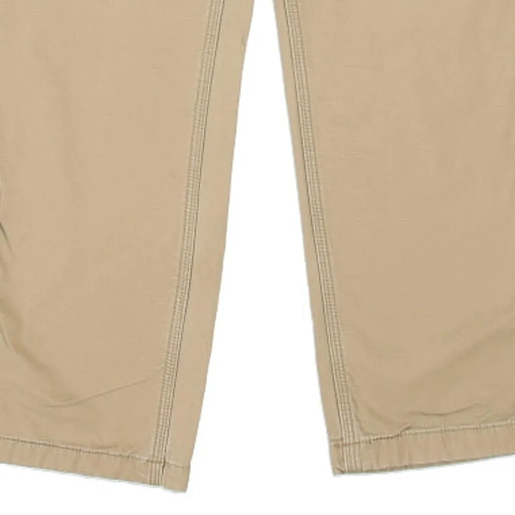 Carhartt Trousers - 34W 32L Beige Cotton