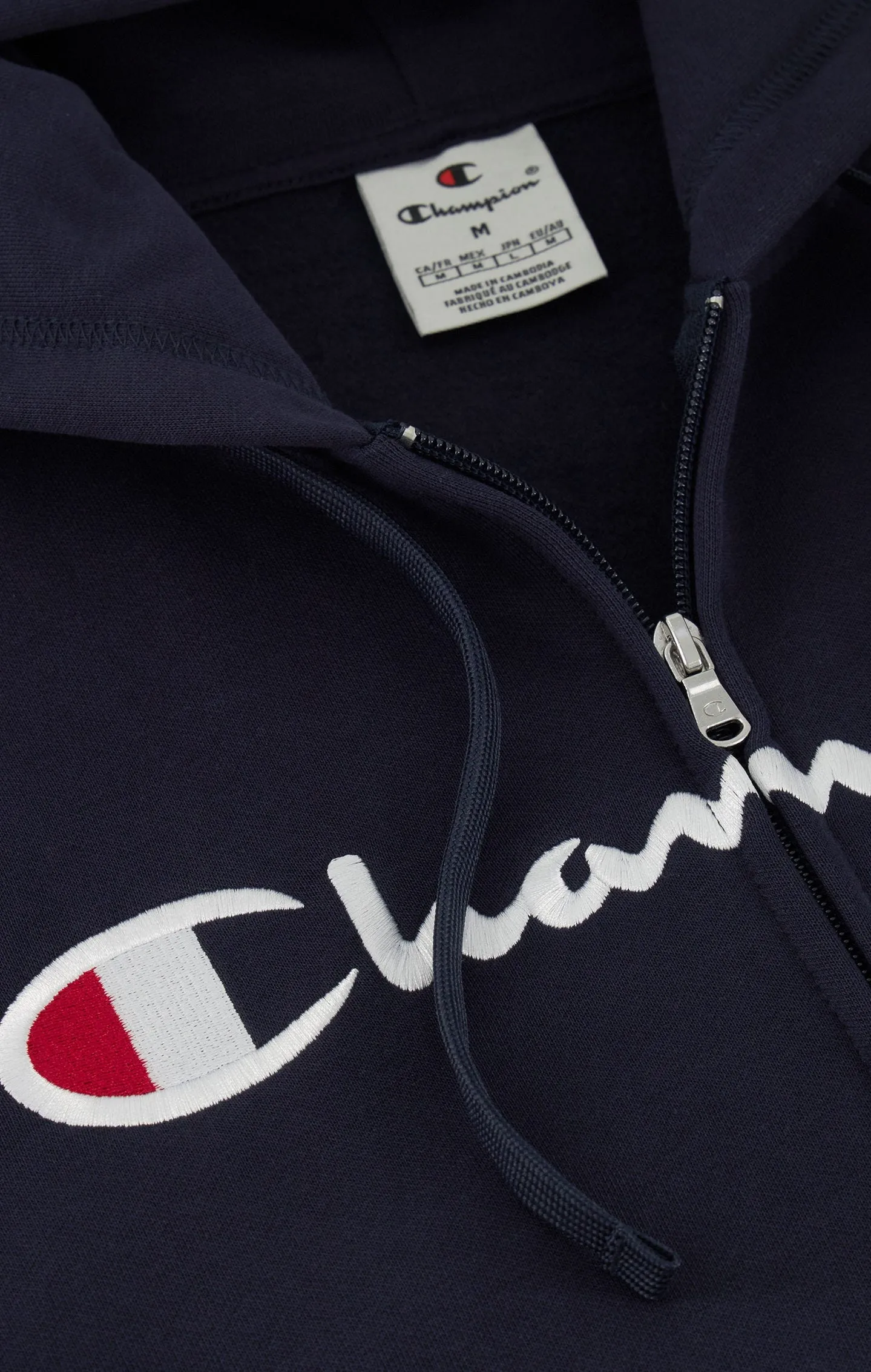 Champion Icons Big Logo Fleece Full-Zip Hoodie