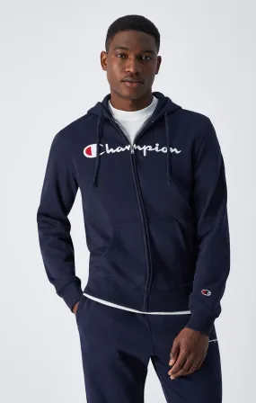 Champion Icons Big Logo Fleece Full-Zip Hoodie