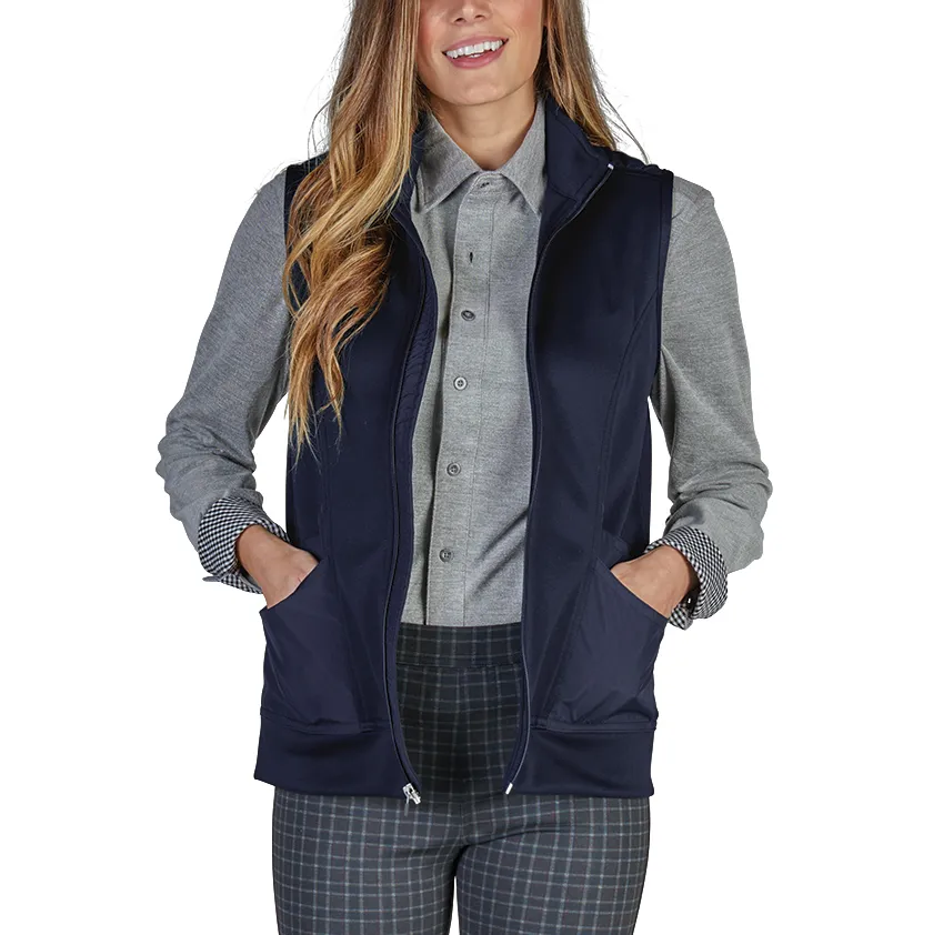 Charles River Women's Ashby Mixed Media Vest #5296