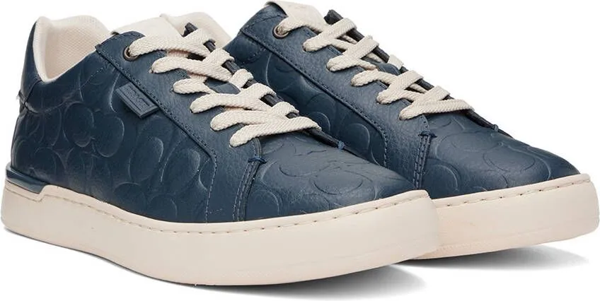 Coach 1941 Navy Lowline Signature Sneakers