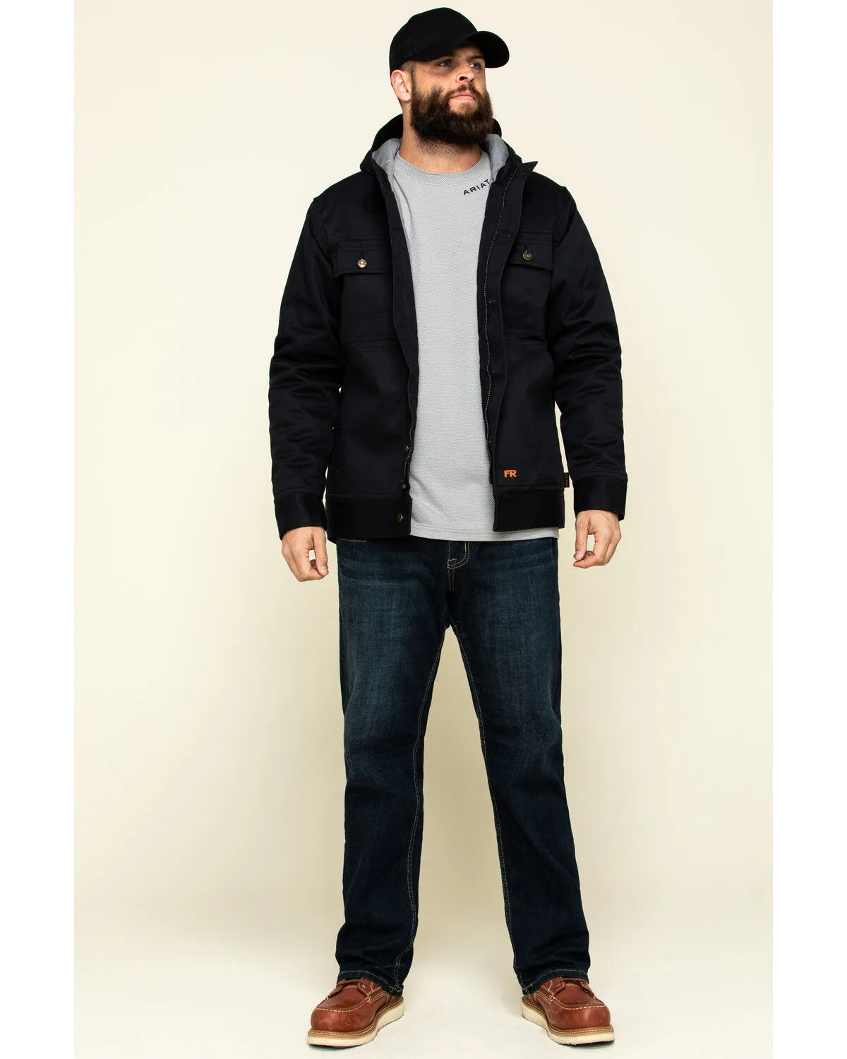 Cody James Men's FR Hooded Duck Work Jacket