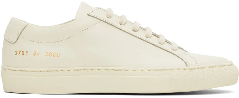 Common Projects Off-White Original Achilles Low Sneakers