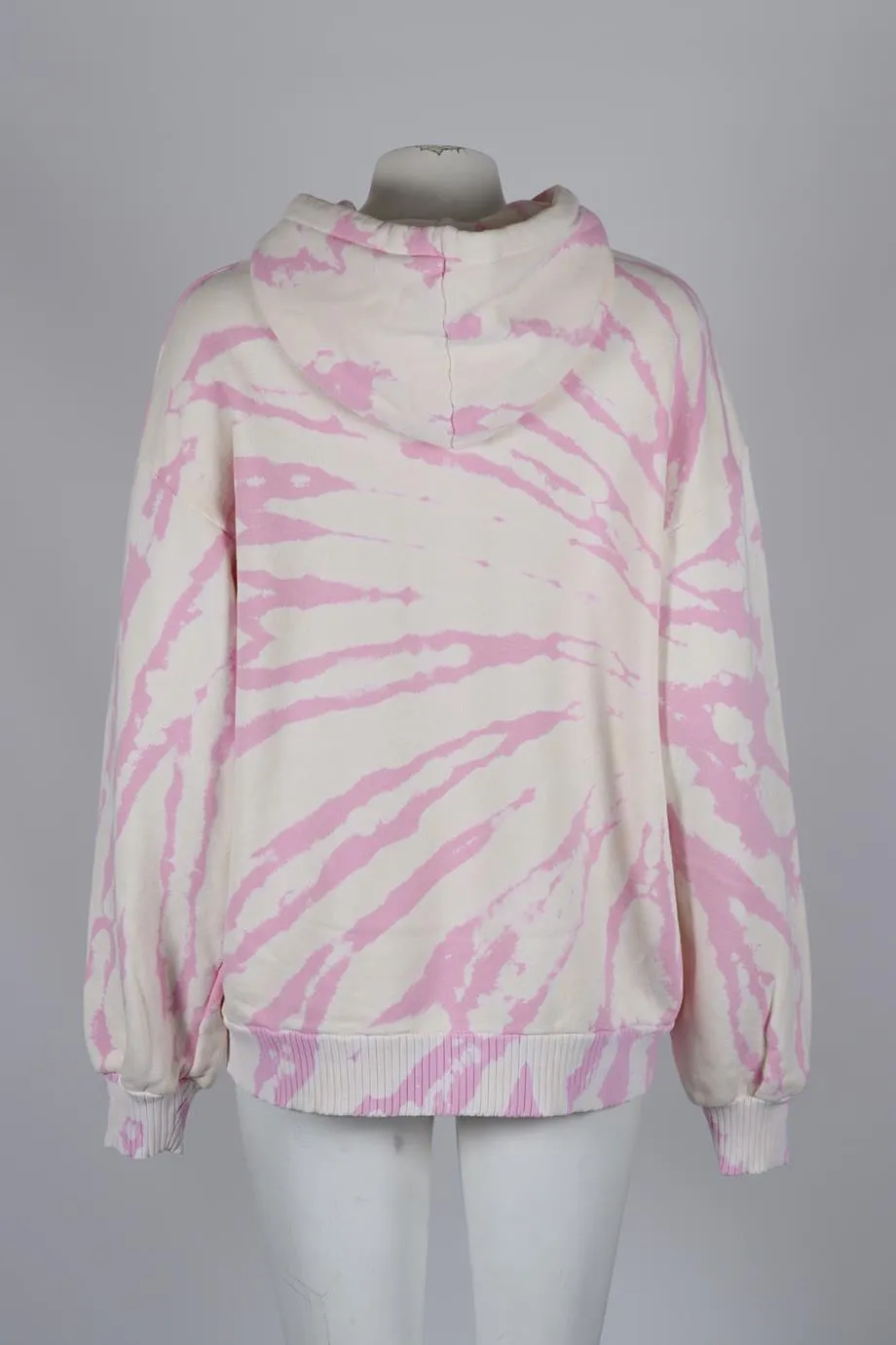 COTTON CITIZEN OVERSIZED TIE DYED COTTON JERSEY HOODIE LARGE