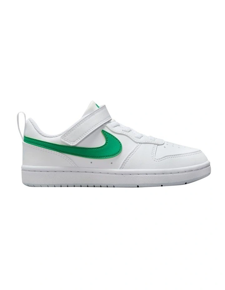 Court Borough Low Recraft Pre-School Sneakers in White