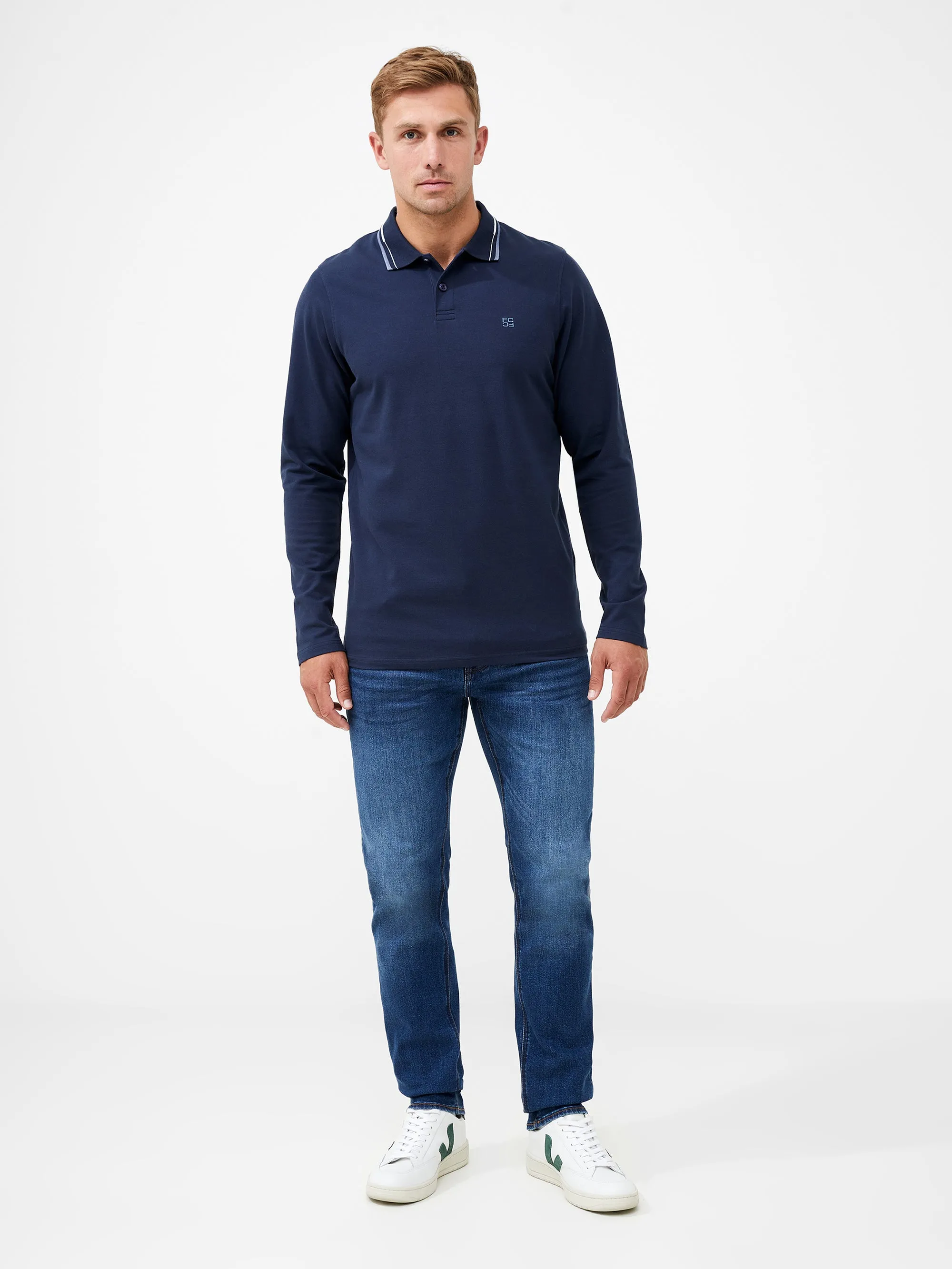 Courtworth Long Sleeve Polo Shirt