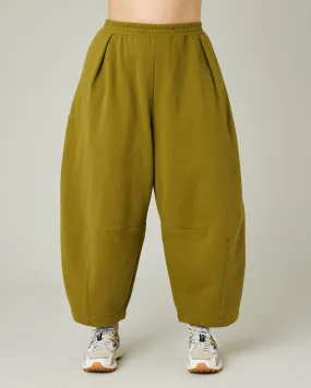 Daisy Golden Olive Organic Cotton Trousers