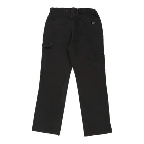 Dickies Carpenter Trousers - 31W 29L Black Cotton