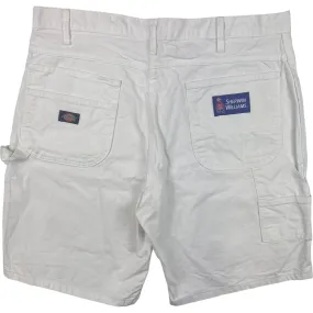 Dickies Carpenter Workwear Shorts White