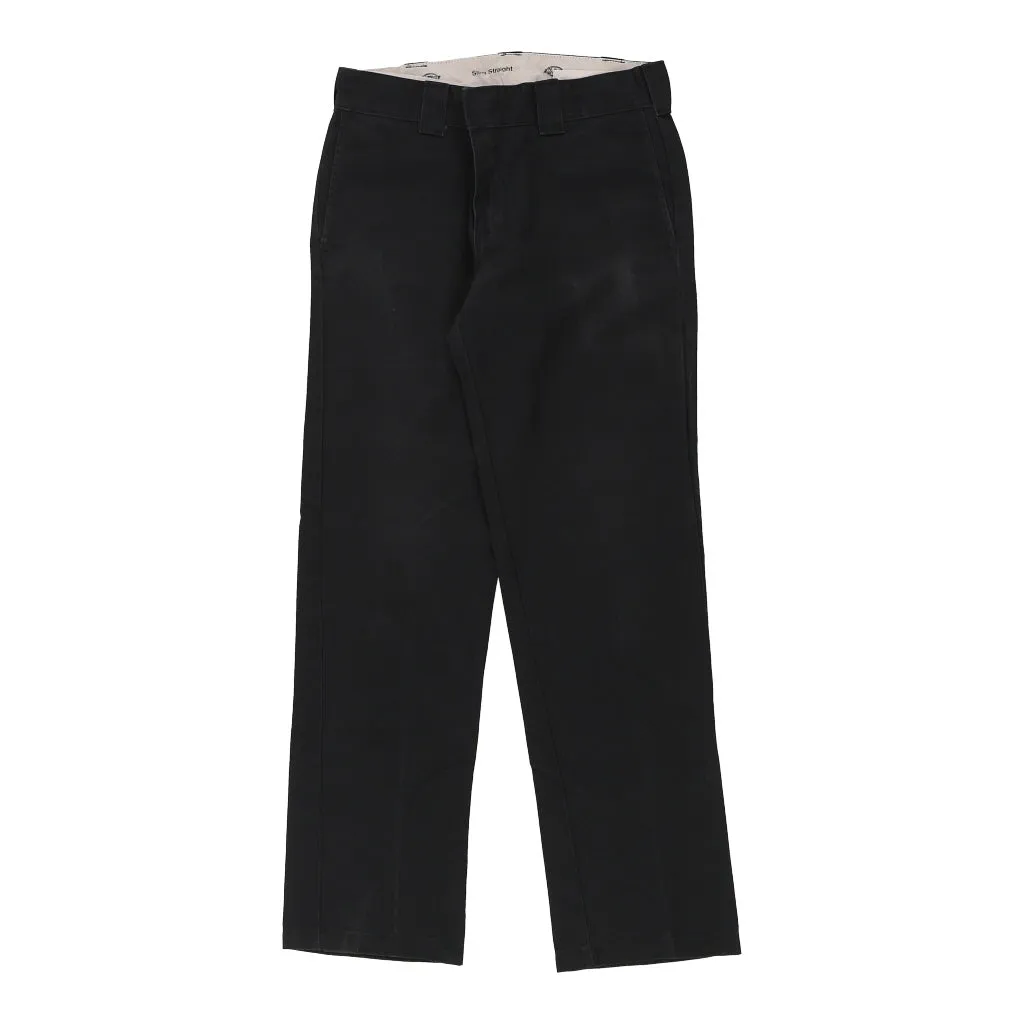 Dickies Trousers - 32W 33L Black Cotton Blend