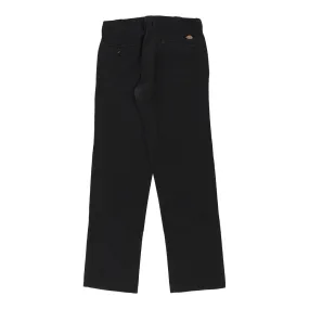 Dickies Trousers - 32W 33L Black Cotton Blend