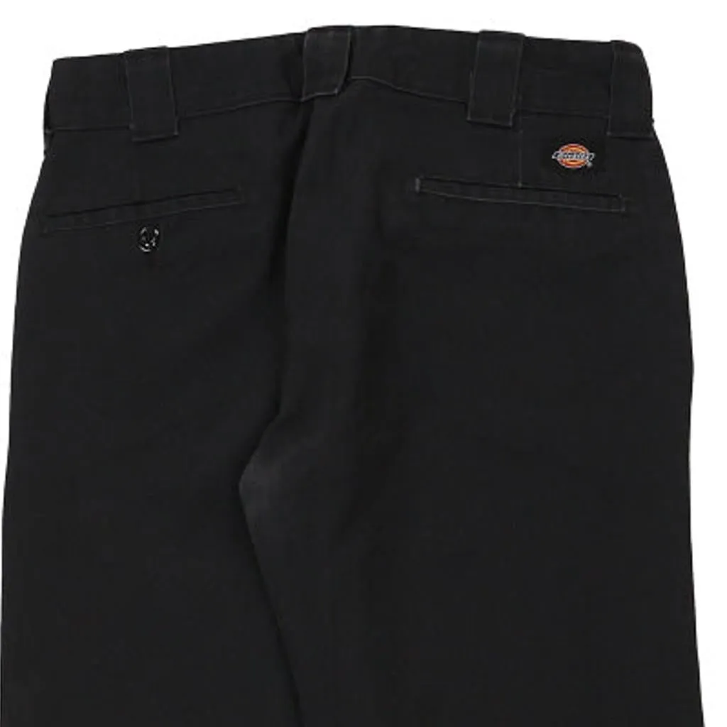 Dickies Trousers - 32W 33L Black Cotton Blend