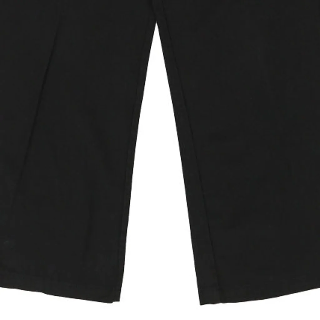 Dickies Trousers - 38W 31L Black Cotton Blend