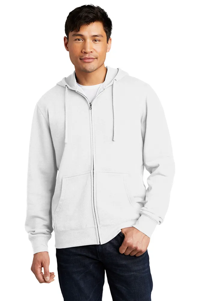 District V.I.T. Custom Full-Zip Fleece Hoodie. DT6102